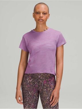 Lululemon Train to Be Short Sleeve Shirt *Camo